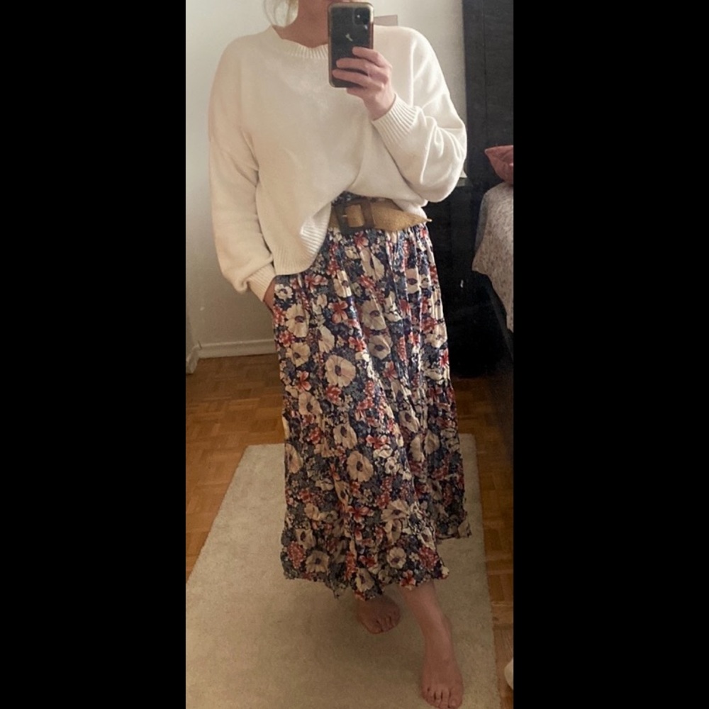 Culture Floral Maxi Skirt